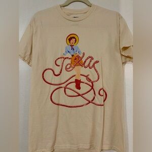 Vintage Texas Cowgirl Graphic Tee